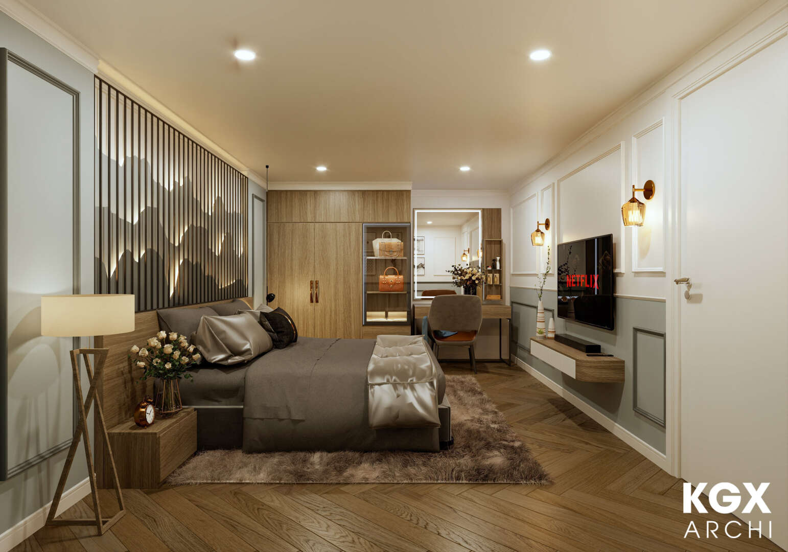 Nội thất nhà cô Khánh Thiện