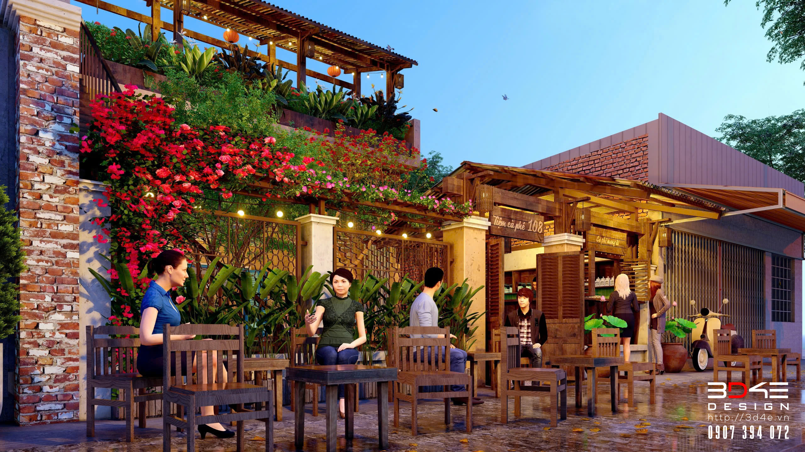 Tiệm Cafe 108