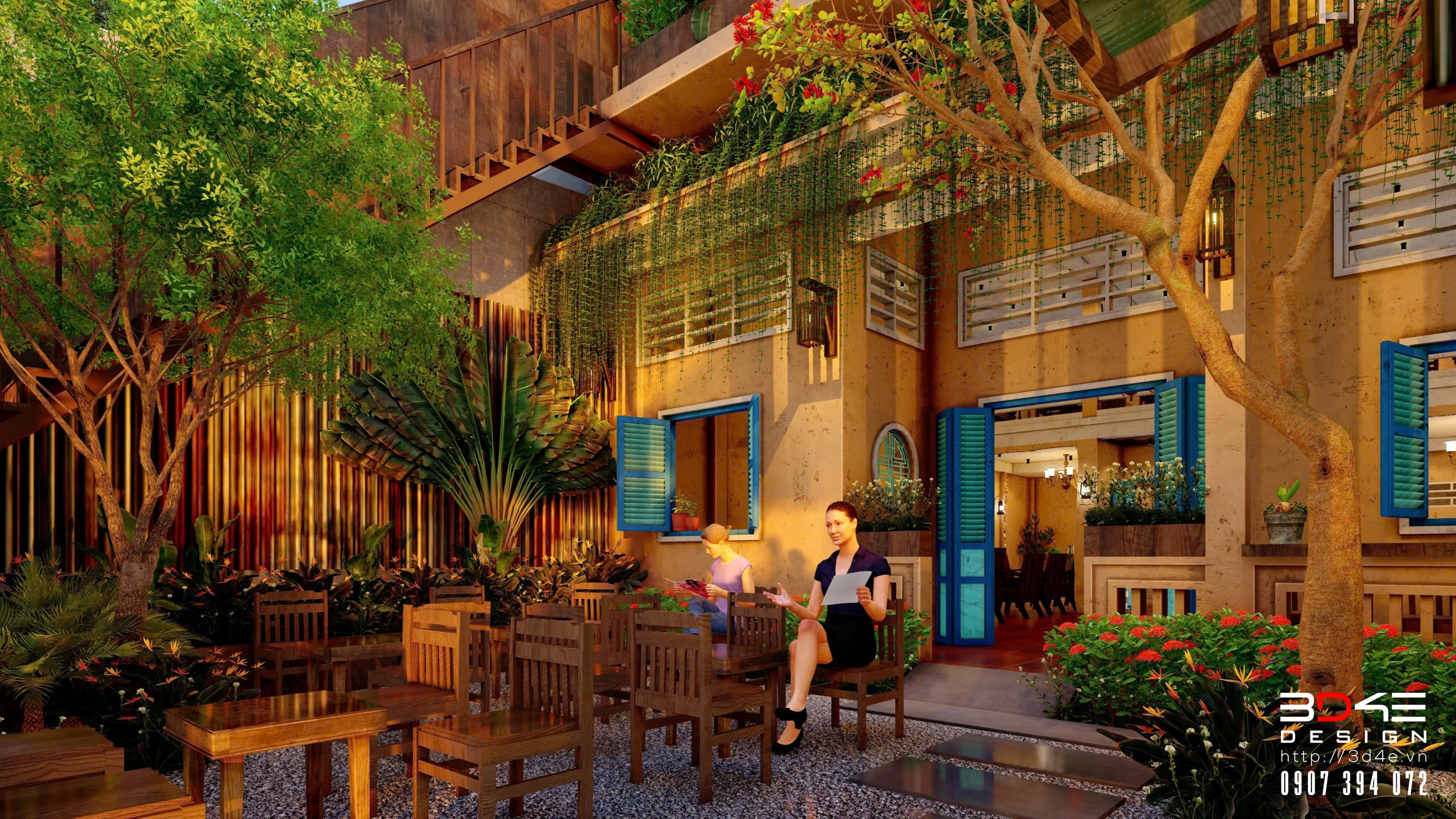 Tiệm Cafe 108