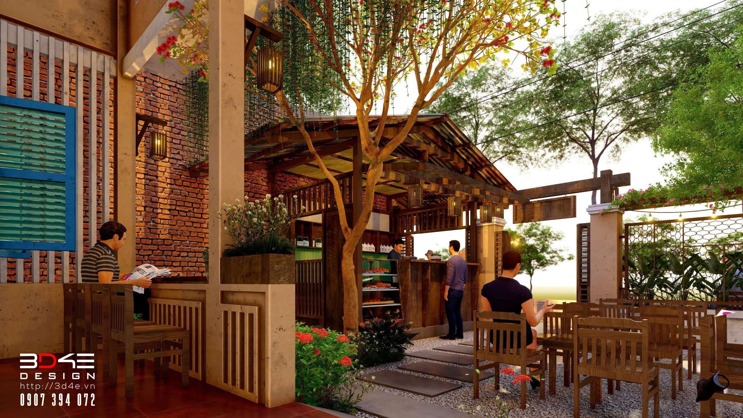 Tiệm Cafe 108