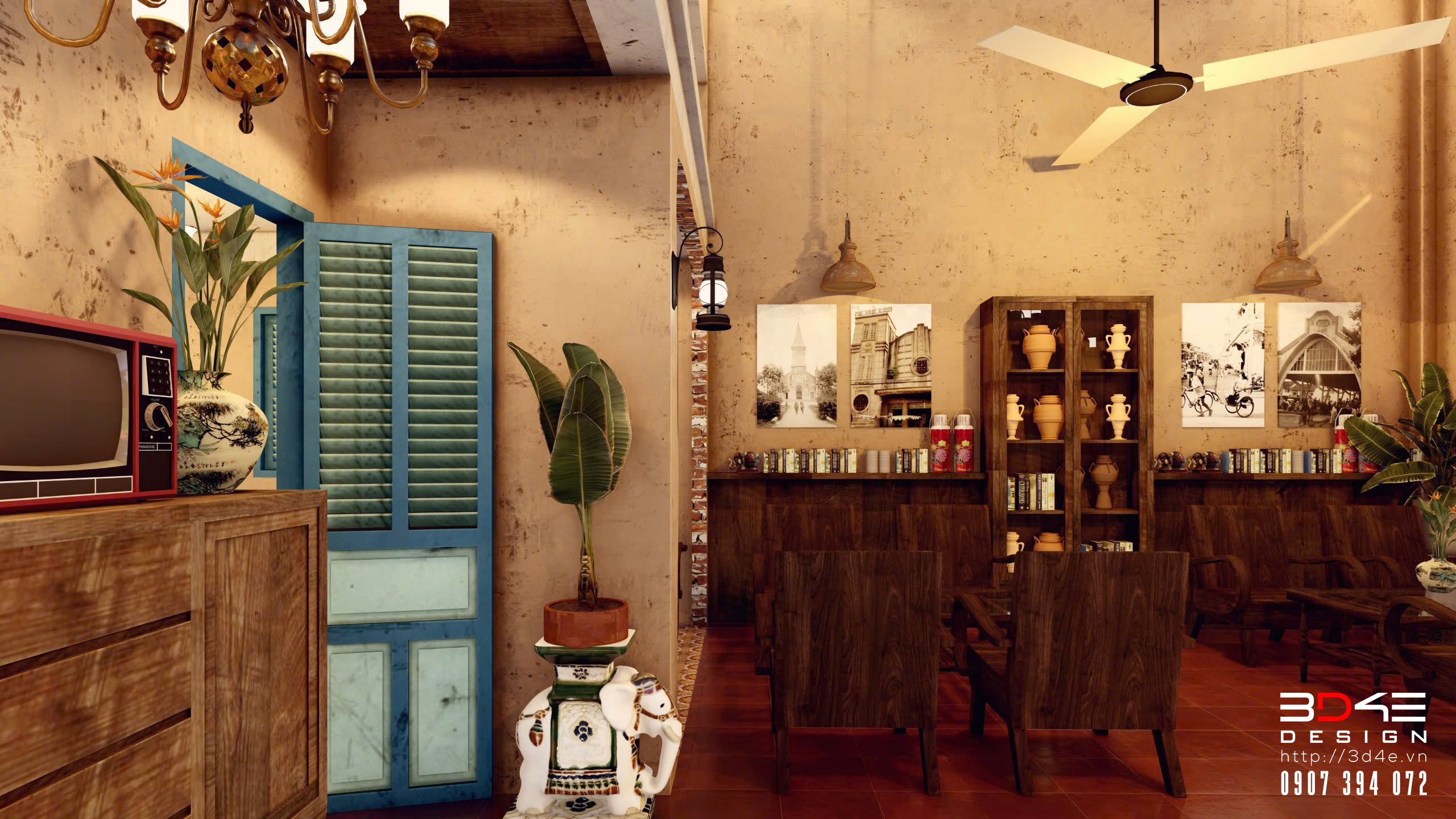 Tiệm Cafe 108